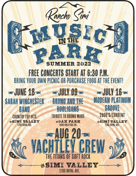 Music in the Park at Rancho Simi Community Park, Simi Valley