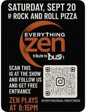Incubus, Linkin Park, and BUSH tributes Saturday Sept 20 @ Rock N Roll Pizza Bar - FREE ADMISSION