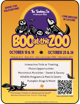 Boo at the Zoo @ Moorpark College