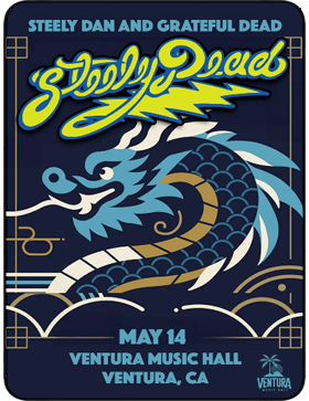 Steely Dead at Ventura Music Hall - Thu, May 14: