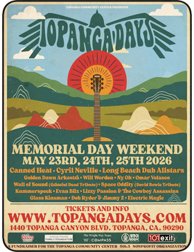 Topanga Days is the 51st Annual Memorial Day Weekend Festival—a beloved, family-friendly community event and major fundraiser for the Topanga Community Center (a 501(c)3 nonprofit) in the scenic Topanga Canyon, California.