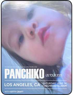 Panchiko at the Hollywood Palladium, Jun 14, 2025