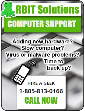 RBIT Solutions - Call us for computer help!