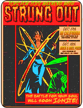 Simi Valley’s own Punk Rock Band STRUNG OUT opening w/ SideKick! 
