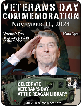 Veterans Day Commemoration at The Reagan Library